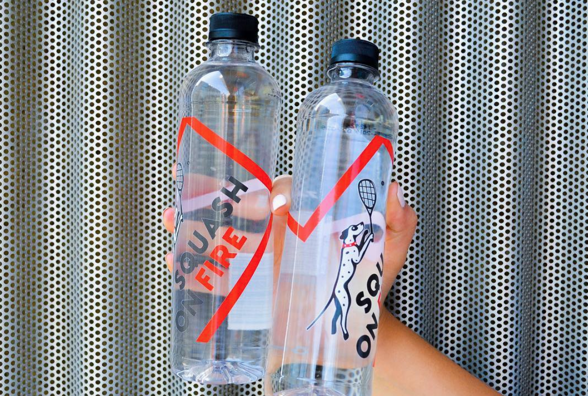 water bottles