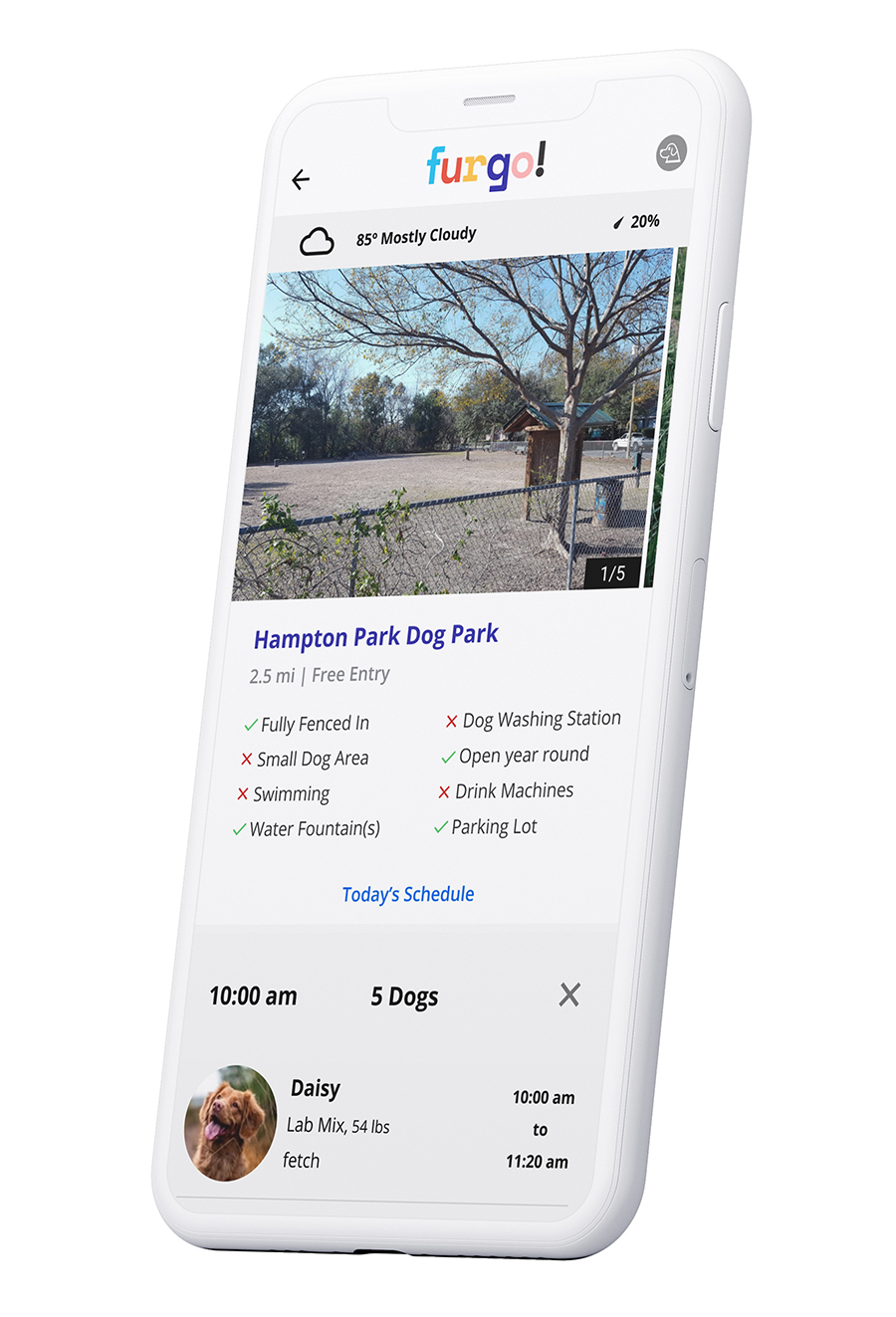 Furgo dog park app